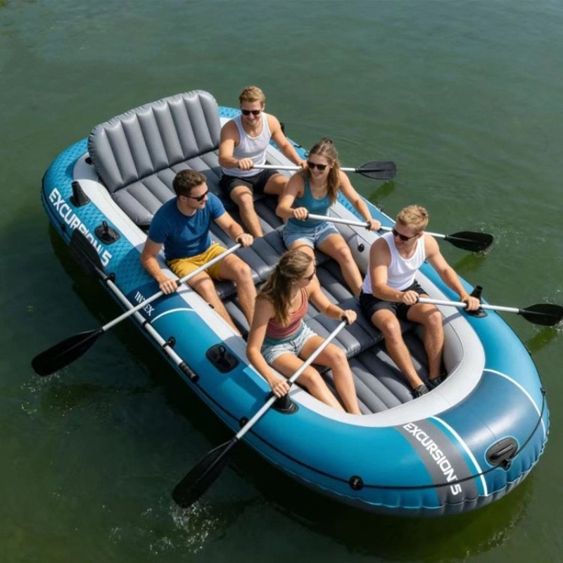 Fishing Kayak Inflatable - 頑丈なインフレータブルカヤックフィッシングボート、折りたたみ式ディンギー、水上用インフレータブル小型ボート、インフレータブルカヤックフィッシングボート