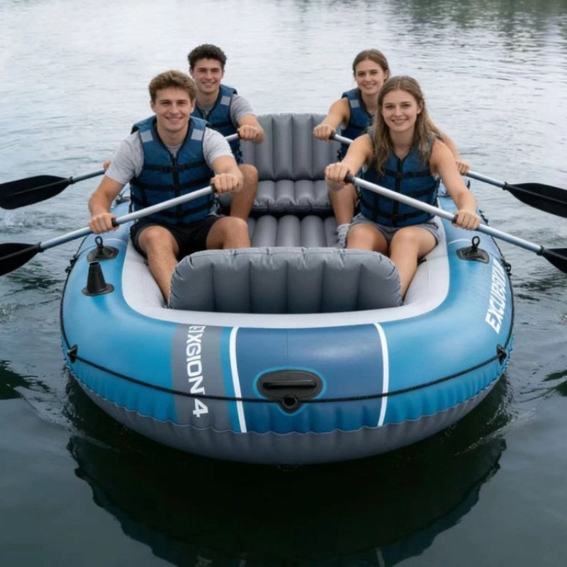 頑丈なインフレータブルカヤックフィッシングボート、折りたたみ - Fishing Kayak Inflatable のレビューと価格