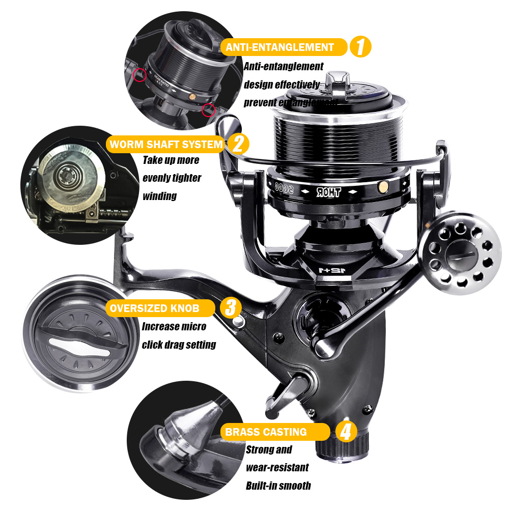新しい鯉釣りリールスピニングリール最大ダブルドラッグ 27  - Daiwa Reel Fuego のレビューと価格