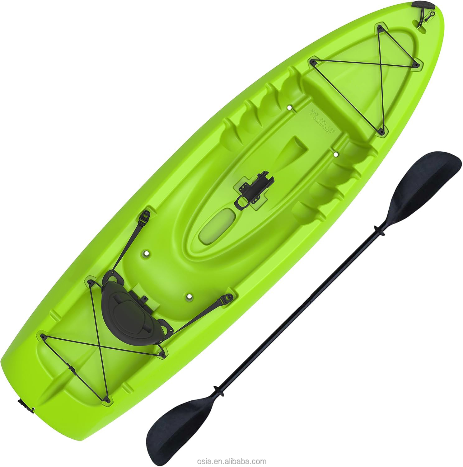 屋外用、頑丈なプラスチック製、釣り用カヤック、座席付きカヤッ - Fishing Kayak Sit On Top のレビューと価格